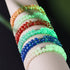 Rubis | Argent sterling .925 | Enveloppe de verre luciole